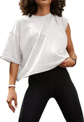Women's Workout - Short Sleeve Oversized Tee